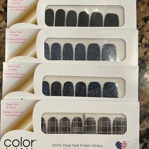 New!  Never Opened! Set of 4 Color Street Dark Glitters